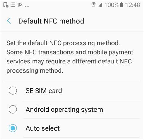 android how to change the default nfc reader|nfc payment settings Android.